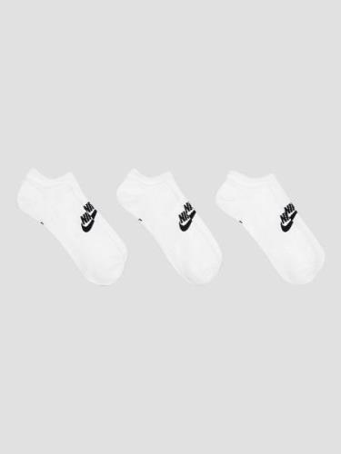 Nike Sportswear Everyday Essential No-Show 3 Sock white/black