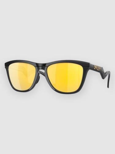 Oakley Frogskins Hybrid Matte Black Solglasögon prizm 24k polar