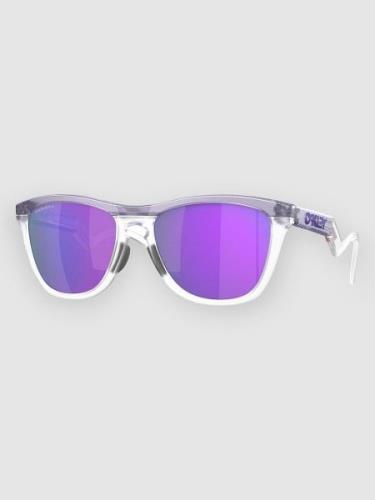 Oakley Frogskins Hybrid Matte Trans Lilac/Clear Solglasögon prizm viol...