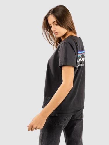 Patagonia P-6 Mission Organic T-Shirt ink black