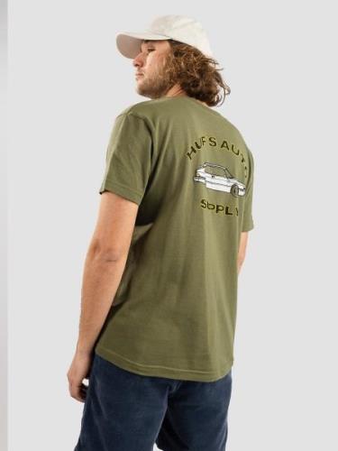 HUF Chop Shop Pocket T-Shirt olive