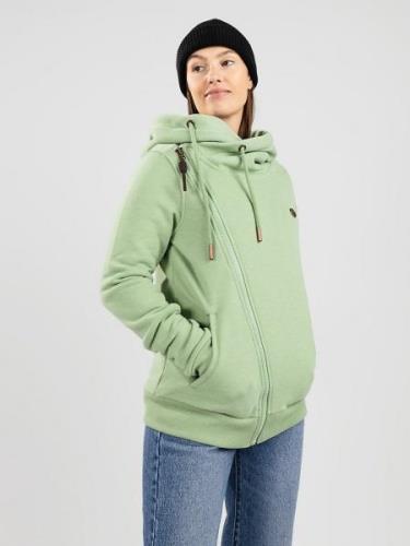 Kazane Marte Hoodie med Dragkedja basil heather