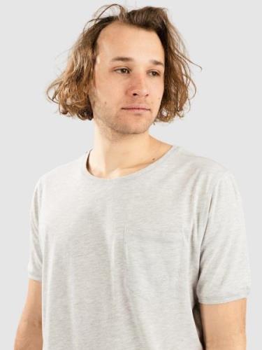 Kazane Moss T-Shirt light grey heather