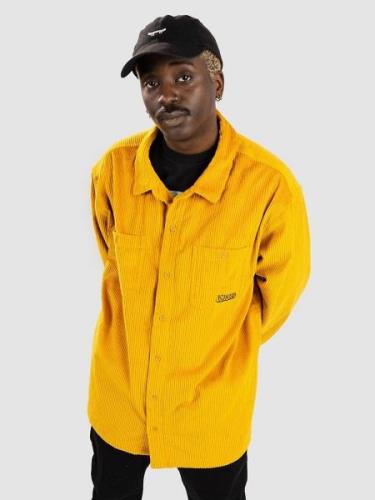 Empyre Wide Wale Corduroy Skjorta dark yellow