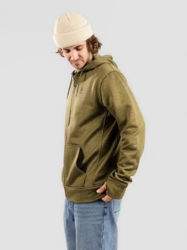 Burton Oak Hoodie med Dragkedja martini olive htr