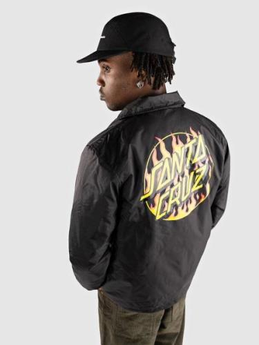 Santa Cruz X Thrasher Flame Dot Jacka black