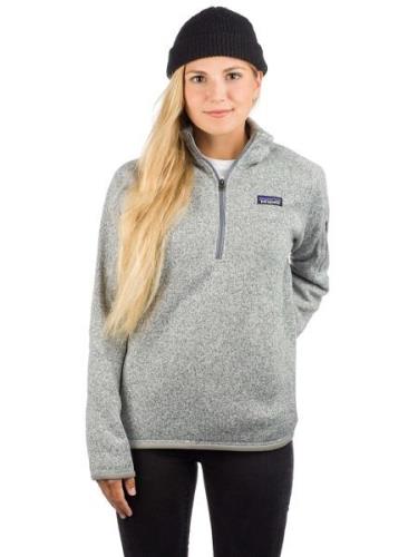 Patagonia Better Sweater 1/4 Zip Jacka birch white