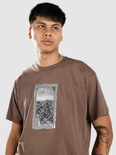 Volcom TT B Iguchi Valley T-Shirt dark earth