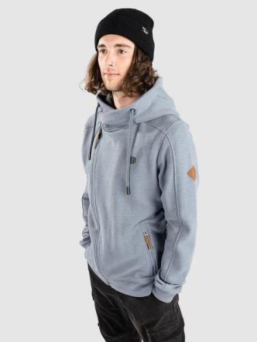 Kazane Arches Hoodie med Dragkedja china blue heather