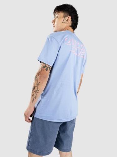 Quiksilver Shadow Knock T-Shirt hydrangea