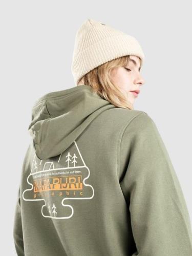 Napapijri B-Faber H Hoodie green lichen