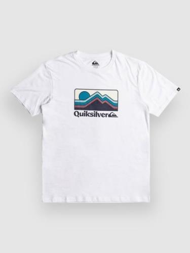 Quiksilver Gradient Mountains T-Shirt white