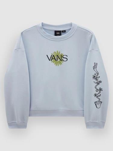 Vans Bee Peace Slouchy Crew Tröja halogen blue