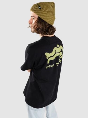 Autumn Headwear Roll T-Shirt black