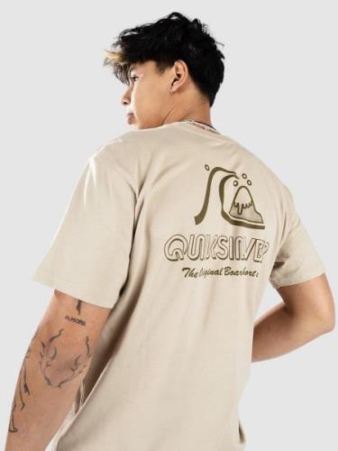 Quiksilver The Original Boardshort Mor T-Shirt plaza taupe