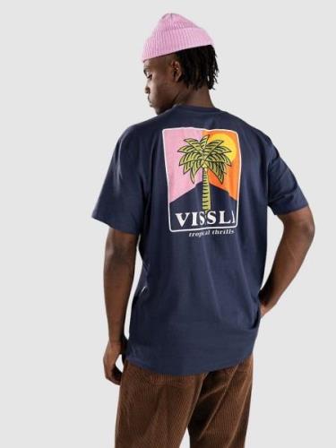 Vissla Tropical Thrills Premium Organic T-Shirt navy