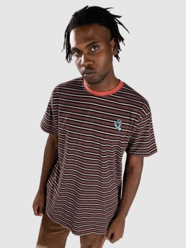 Santa Cruz Mini Hand Stripe T-Shirt black stone stripe