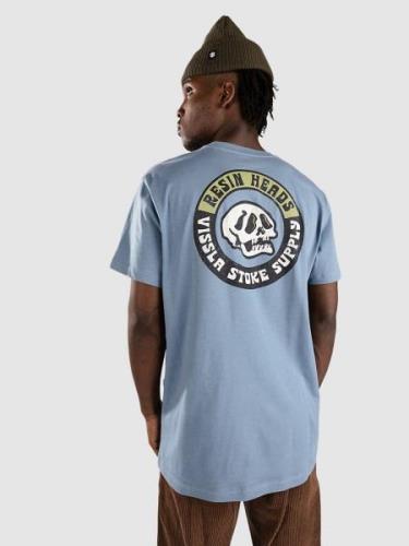 Vissla Resin Heads Premium Organic T-Shirt chambray