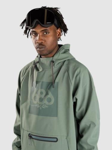 686 Waterproof Shred Hoodie cypress green