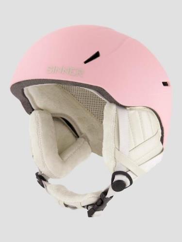 Sinner Crest Hjälm matte light pink