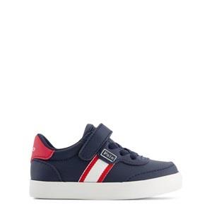 Ralph Lauren Court Low PS Sneakers Navy Tumbled/Red/Paperwhite 22 EU