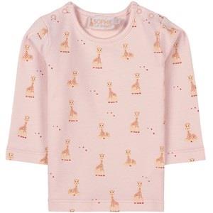 Sophie The Giraffe Giraffe Baby T-shirt Barely Pink 3 mån