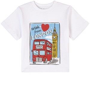 Stella McCartney Kids London Graphic T-shirt Vit 6 år