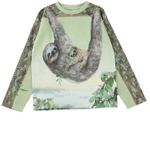 Molo Milou Långärmad T-shirt Sloth Life 92 cm