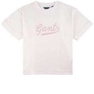 GANT Logo T-shirt Vit 170 cm