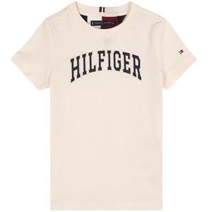 Tommy Hilfiger Logo T-shirt Ancient White 10 år