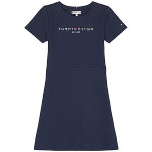 Tommy Hilfiger Logo T-shirtklänning Twilight Navy 12 years