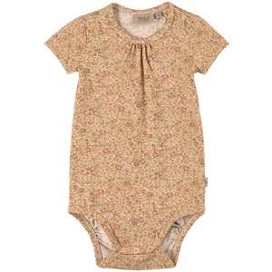 Wheat Eden Baby Body Barely Beige Small Flowers 56 cm