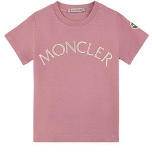 Moncler Logo T-shirt Rosa 12-18 mån