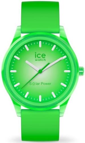 Ice Watch 017770 Ice Solar Power Grön/Gummi Ø40 mm