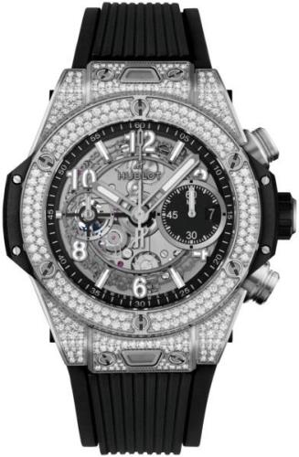 Hublot Herrklocka 441.NX.1171.RX.1704 Big Bang 42mm Svart/Gummi Ø42