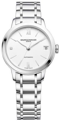 Baume & Mercier Damklocka M0A10312 Classima Silverfärgad/Stål