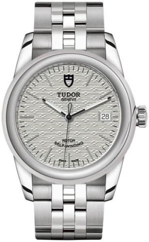 Tudor M55000-0003 Glamour Date Silverfärgad/Stål Ø36 mm