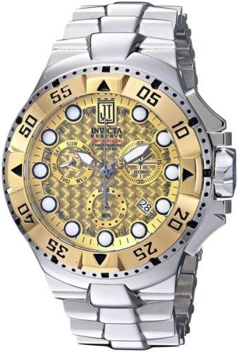 Invicta Herrklocka 17843 Jason Taylor Gulguldstonad/Stål Ø50 mm