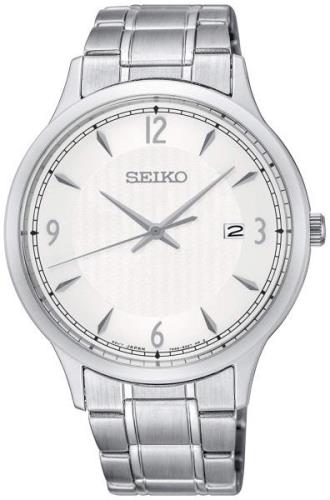 Seiko Herrklocka SGEH79P1 Classic Silverfärgad/Stål Ø40 mm