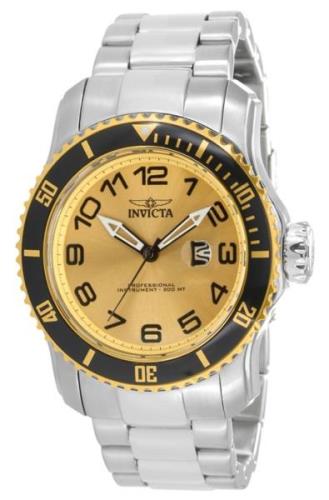 Invicta Herrklocka 15074 Pro Diver Gulguldstonad/Stål Ø48.8 mm