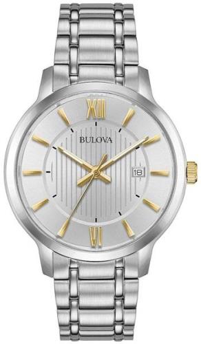 Bulova Herrklocka 98B306 Dress Silverfärgad/Stål Ø40 mm