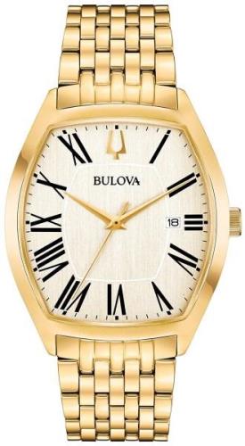 Bulova Herrklocka 97B174 Dress Silverfärgad/Gulguldtonat stål