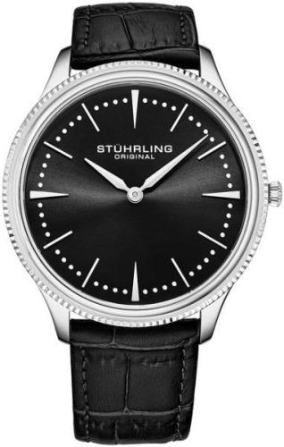 Stührling Original Herrklocka 3984.3 Symphony Svart/Läder Ø41 mm