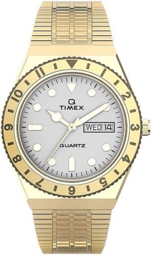 Timex Damklocka TW2U95800 Silverfärgad/Gulguldtonat stål Ø36 mm