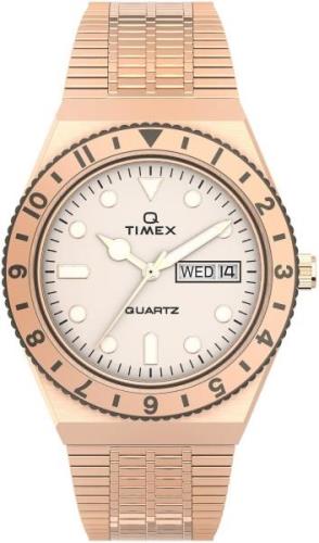 Timex TW2U95700 Antikvit/Roséguldstonat stål Ø38 mm