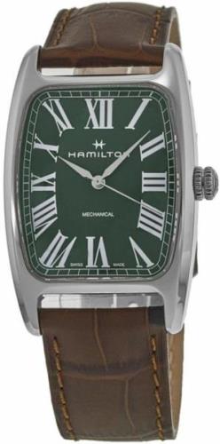 Hamilton Herrklocka H13519561 American Classic Boulton Grön/Läder