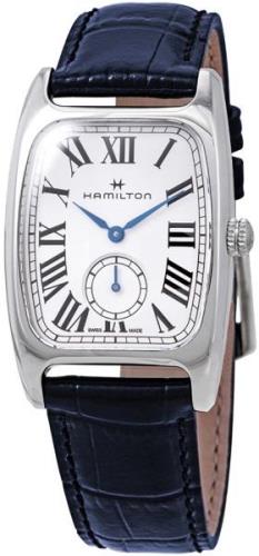Hamilton Herrklocka H13421611 American Classic Boulton Vit/Läder