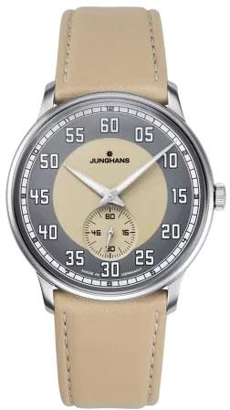 Junghans Herrklocka 27/3608.00 Meister Beige/Läder Ø37.7 mm