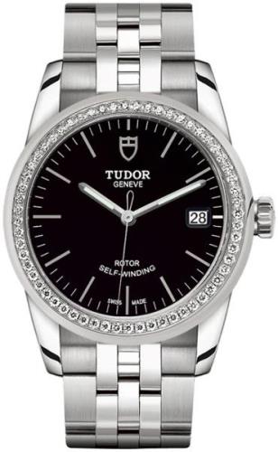 Tudor M55020-0008 Glamour Date Svart/Stål Ø36 mm