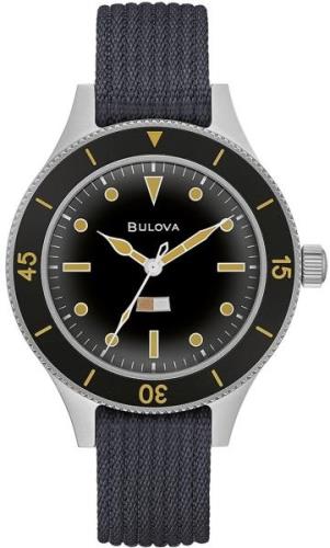 Bulova Herrklocka 98A266 Other Svart/Textil Ø41 mm